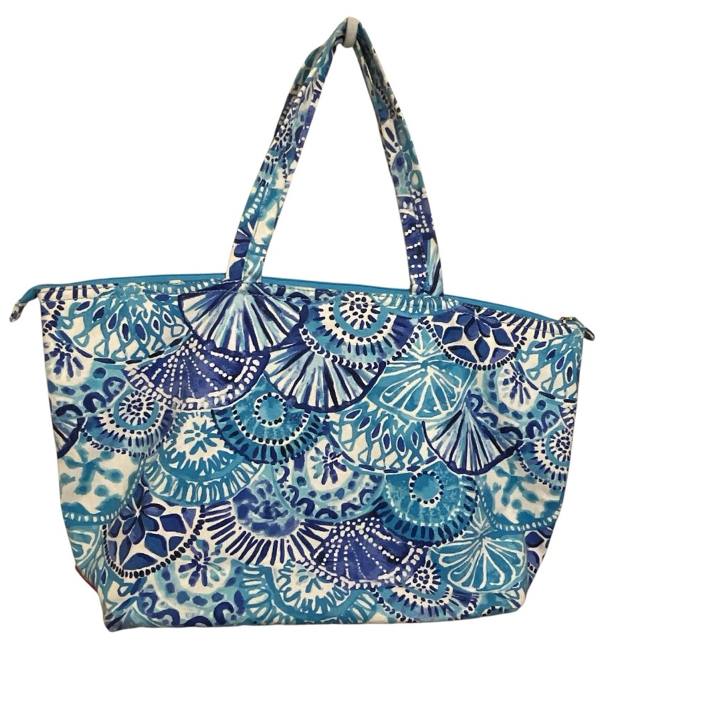 Lilly Pulitzer Palm Beach zip tote